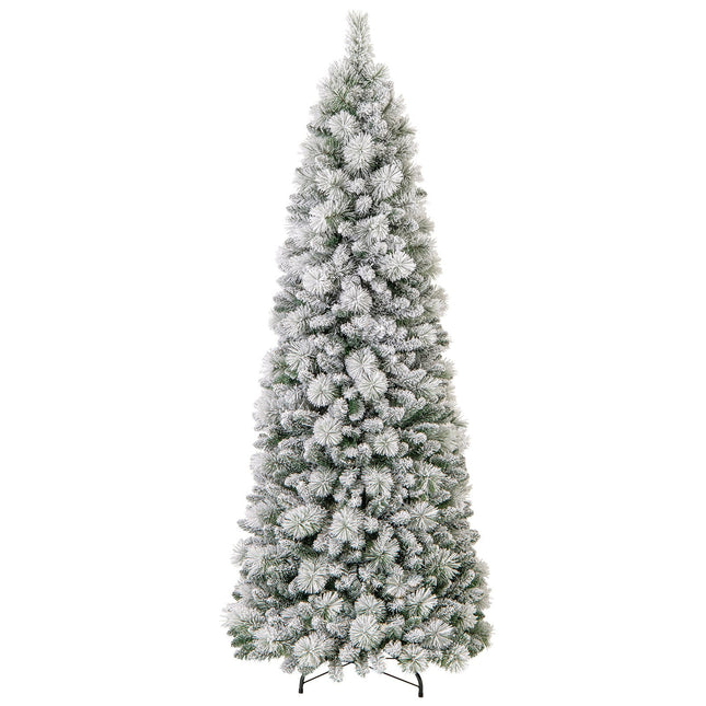 Artificial Christmas Tree, 210 cm, 200 LED Lights, Pop-Up Design