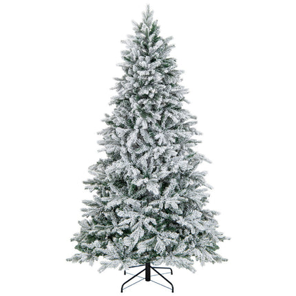 Artificial Christmas Tree 210 cm, Pre-Lit 300 Warm LEDs