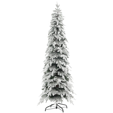 Artificial Christmas Tree 210 cm with Snow and 800 Branches