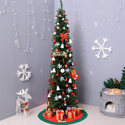 Artificial Christmas Tree, 2.1m, Realistic Plastic Branches
