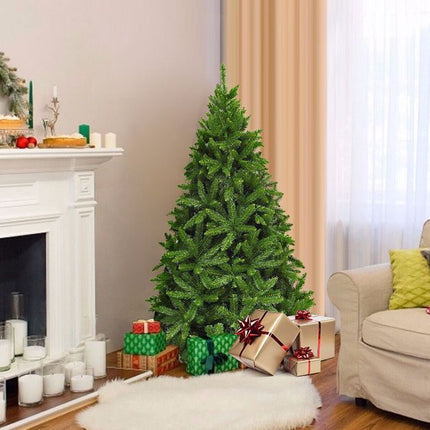 Artificial Christmas Tree 5 Ft, LED Lights, 600 Tips