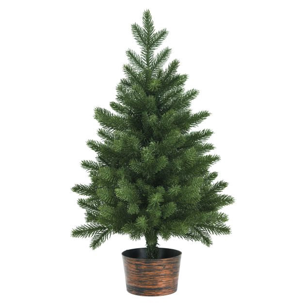 Artificial Christmas Tree 60 cm, Potted, 50 Tips, PE