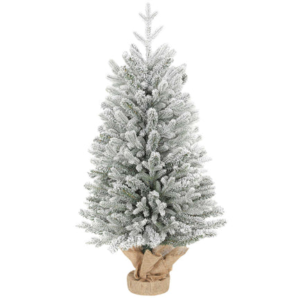 Artificial Christmas Tree 90 cm – Snow-Flocked, 486 Tips