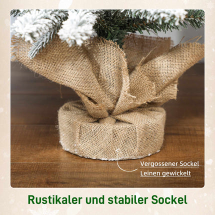 Artificial Christmas Tree 90 cm – Snow-Flocked, 486 Tips