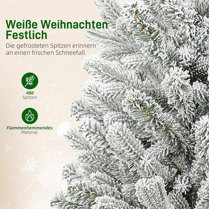 Artificial Christmas Tree 90 cm – Snow-Flocked, 486 Tips