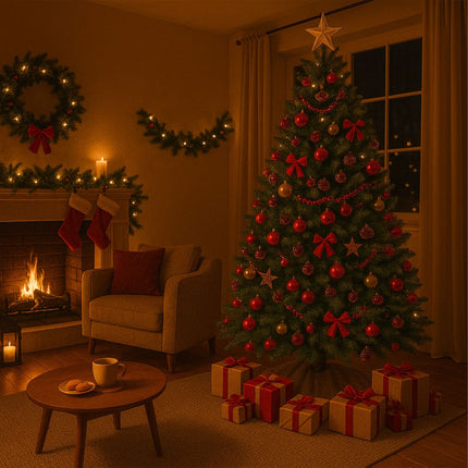 Artificial Christmas Tree – PVC Needles, Reusable