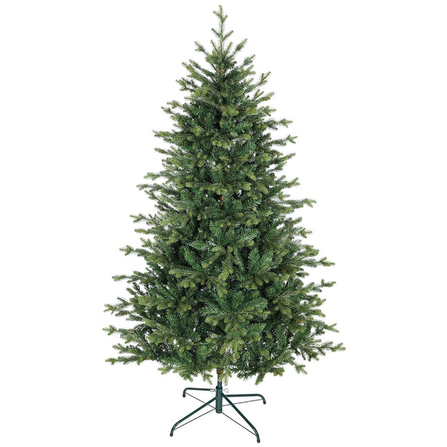 Artificial Christmas Tree, Realistic Branches, Metal Stand, 180 cm