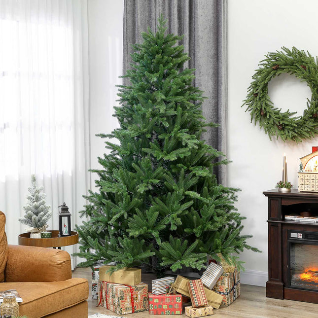 Artificial Christmas Tree, Realistic Look, Foldable Branches