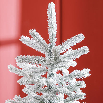 Artificial Christmas Tree, Snowy Branches, 180 cm, Green