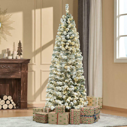 Artificial Christmas tree with remote-controlled LED lights, 180cm
