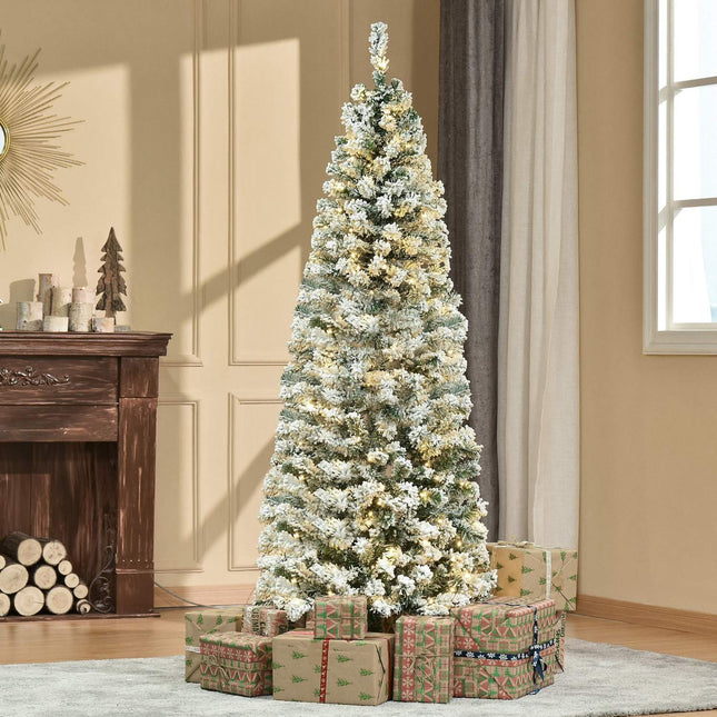 Artificial Christmas tree with remote-controlled LED lights, 180cm