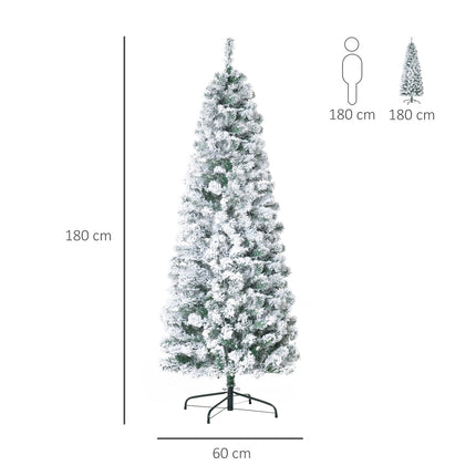 Artificial Christmas tree with remote-controlled LED lights, 180cm