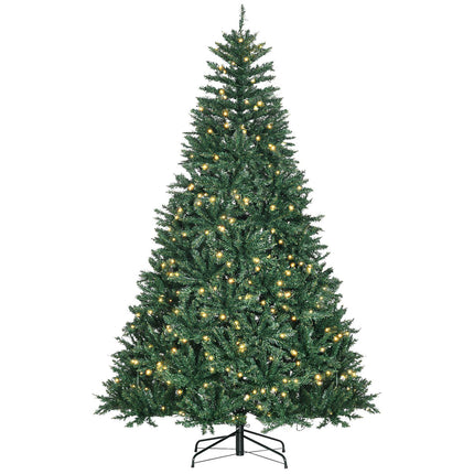 Artificial Christmas Tree with 700 LED Lights, 2.1m Tall