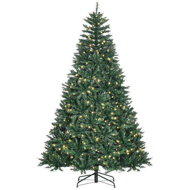 Artificial Christmas Tree with 700 LED Lights, 2.1m Tall