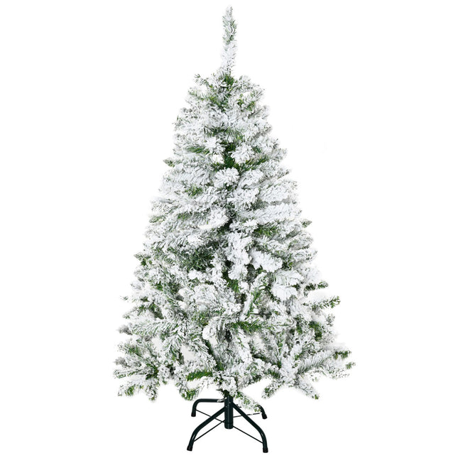 120 cm artificial Christmas tree with snow and 200 tips