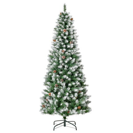 180 cm artificial Christmas tree, snowy, 630 tips, indoor use