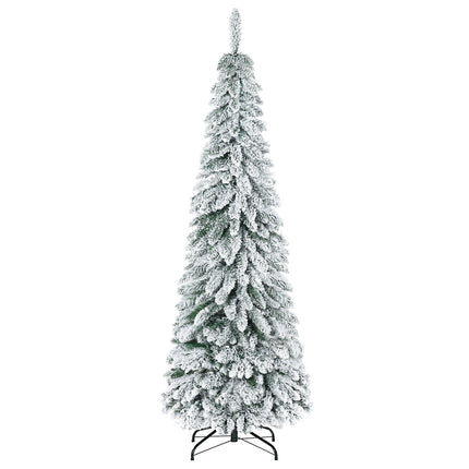 180 cm artificial Christmas tree with snow and base