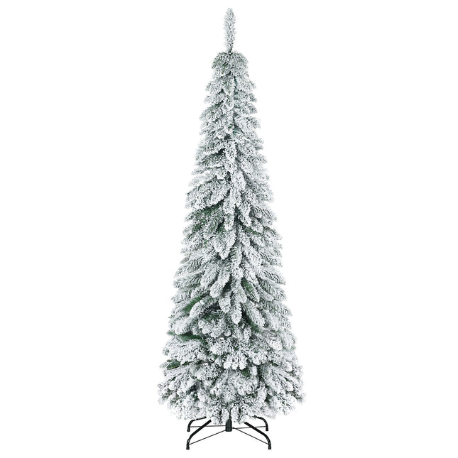180 cm artificial Christmas tree with snow and base
