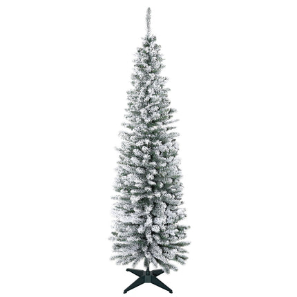 180 cm artificial Christmas tree, frosted with snow, 390 tips