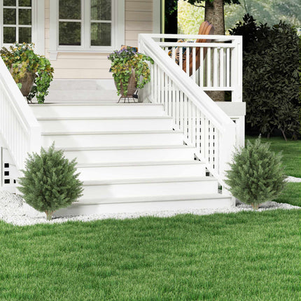 Artificial Cypress Plants, UV-Resistant, 2-Pack, 40x60 cm