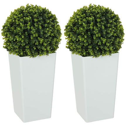 Artificial Eucalyptus Balls Set, 65 cm, UV-Protected, Green