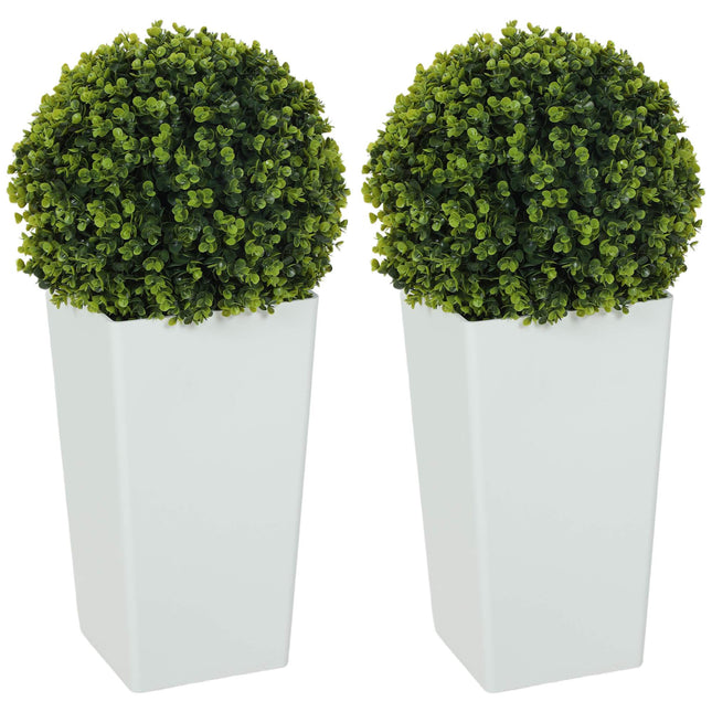 Artificial Eucalyptus Balls Set, 65 cm, UV-Protected, Green