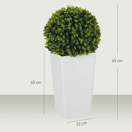 Artificial Eucalyptus Balls Set, 65 cm, UV-Protected, Green