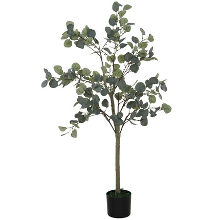 Large 150 cm artificial eucalyptus tree with pot