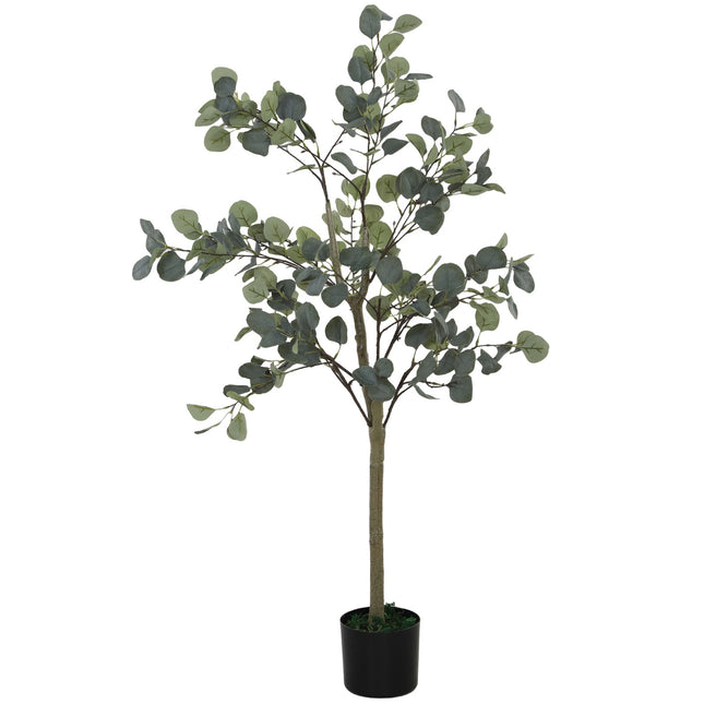 Large 150 cm artificial eucalyptus tree with pot