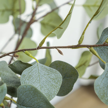 Large 150 cm artificial eucalyptus tree with pot