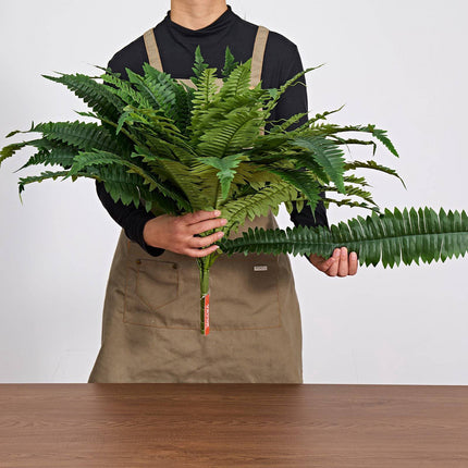 Artificial Ferns, 48 In Spread, 67 Fronds, Set Of 2