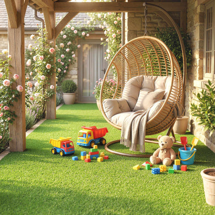 Artificial Grass 100x400cm, Self-Draining, 10mm Height