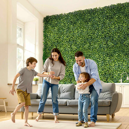 Artificial Grass Wall Panel 60 x 120 in, PE Privacy Screen