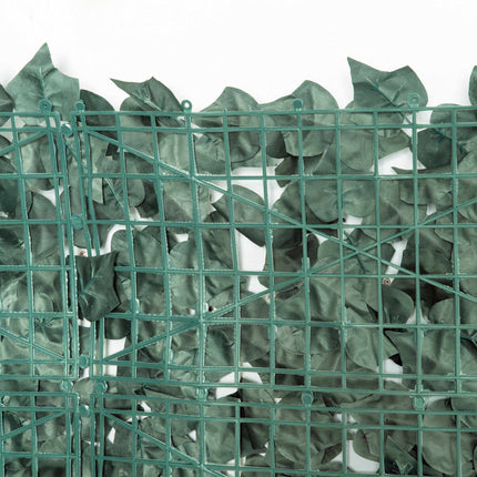 Artificial Hedge Privacy Screen, 240x100cm, Dark Green