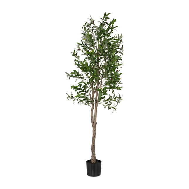 Artificial Olive Tree in Pot – Realistic Decor Plant
