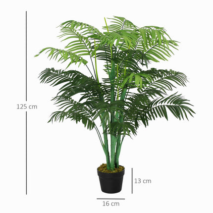 Artificial Palm Tree, 125cm, Indoor/Outdoor, Low Maintenance