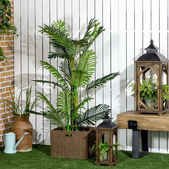 Indoor artificial palm tree, 150 cm, cement-filled base