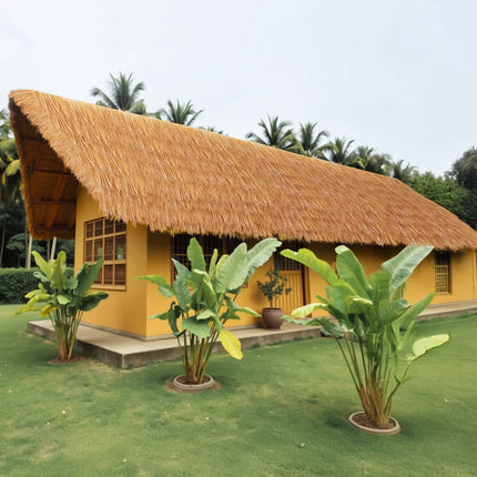 Artificial Thatch Roofing Roll 0.4 x 1 m, PE, Waterproof