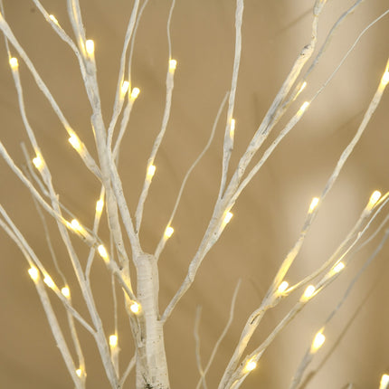150 cm LED Artificial Birch - Christmas & Party Decor