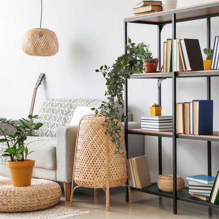Artificial hanging plants set of 2