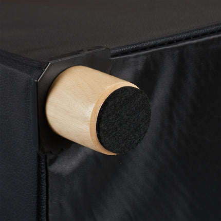 Artificial leather bench