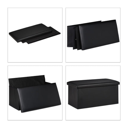 Artificial leather bench