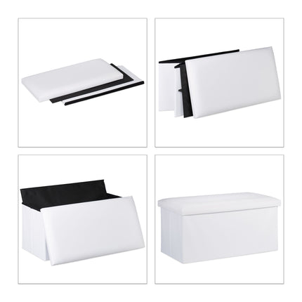 Artificial leather bench