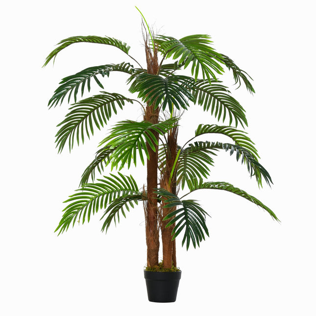 Artificial palm tree 120 cm - lifelike indoor/outdoor plant