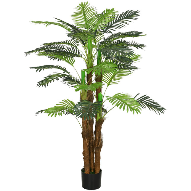 Artificial palm tree - 160 cm, 36 branches, indoor/outdoor