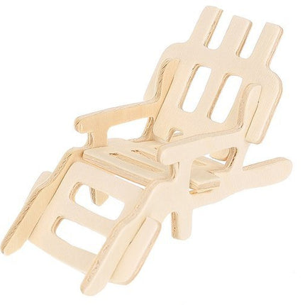 A set of wooden furniture for dolls 34 pcs.