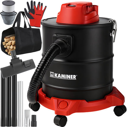 Ash Vacuum Cleaner, 20L, Heat-Resistant, 1600W