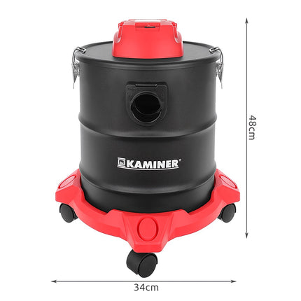 Ash Vacuum Cleaner, 20L, Heat-Resistant, 1600W