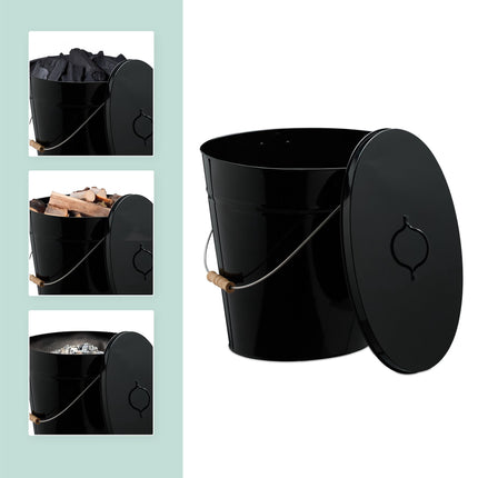 Ashtray with lid 18.5 L