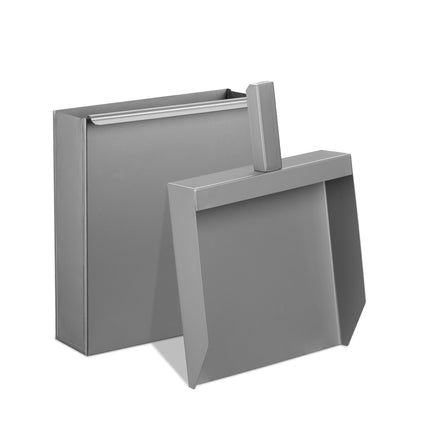 Ashtray with spade in silver